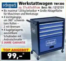 Norma Scheppach Werkstattwagen TW1300 Angebot