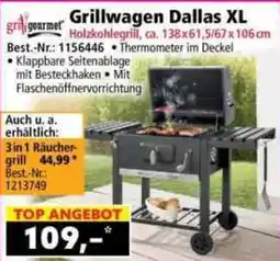 Norma grillgourmet Grillwagen Dallas XL Angebot
