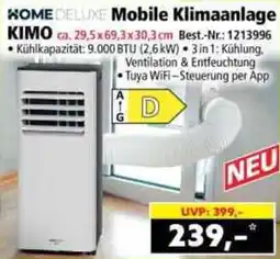 Norma HOME DELUXE Mobile Klimaanlage KIMO Angebot