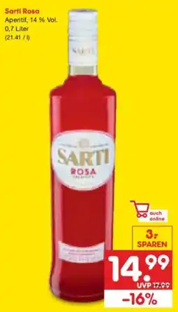 Netto Marken-Discount Sarti Rosa Aperitif Angebot