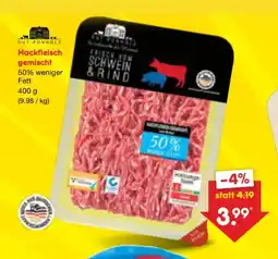 Netto Marken-Discount GUT PONHOLZ Hackfleisch gemischt Angebot