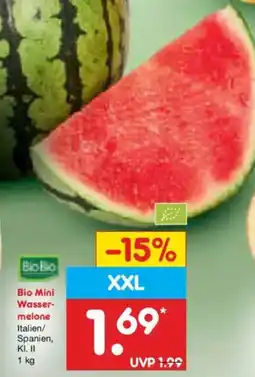 Netto Marken-Discount Bio Mini Wassermelone Angebot