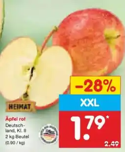 Netto Marken-Discount HEIMAT Äpfel rot Angebot