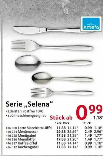 Selgros Serie „selena” Angebot