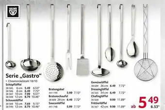 Selgros Serie „gastro” Angebot