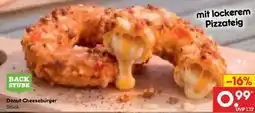 Netto Marken-Discount BACK STUBE Donut Cheeseburger Angebot