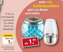 Sonderpreis Baumarkt LED- Solarleuchten Angebot