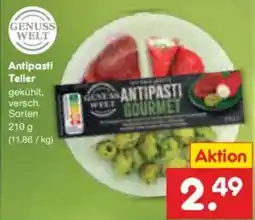 Netto Marken-Discount GENUSS WELT Antipasti Teller Angebot