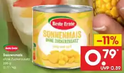 Netto Marken-Discount Beste Ernte Sonnenmais Angebot
