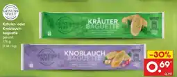 Netto Marken-Discount GENUSS WELT Kräuter- oder Knoblauchbaguette Angebot