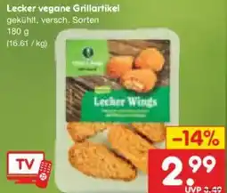 Netto Marken-Discount Lecker vegane Grillartikel Angebot