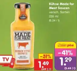 Netto Marken-Discount Kühne Made for Meat Saucen Angebot