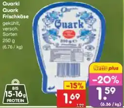 Netto Marken-Discount Quarki Quark Frischkäse Angebot