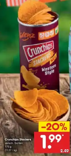 Netto Marken-Discount Crunchips Stackers Angebot