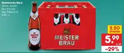 Netto Marken-Discount Meisterbräu Biere Angebot