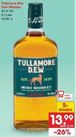 Netto Marken-Discount Tullamore Dew Irish Whiskey Angebot