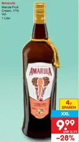 Netto Marken-Discount Amarula Marula Fruit Cream Angebot