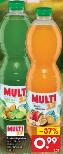 Netto Marken-Discount MULTI Fruchtsaftgetränk Angebot