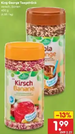 Netto Marken-Discount King George Teegetränk Angebot