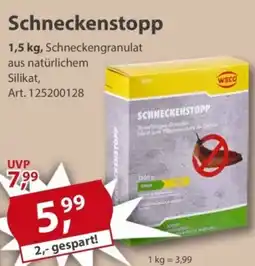 Sonderpreis Baumarkt WECO Schneckenstopp Angebot