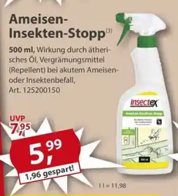 Sonderpreis Baumarkt insectex Ameisen- Insekten-Stopp Angebot