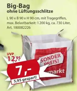 Sonderpreis Baumarkt Big-Bag ohne Lüftungsschlitze Angebot