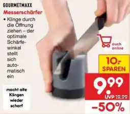 Netto Marken-Discount GOURMETMAXX Messerschärfer Angebot