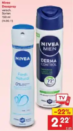 Netto Marken-Discount Nivea Deospray Angebot
