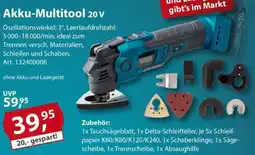 Sonderpreis Baumarkt GERMANIA Plattform 2.0 Akku-Multitool 20 v Angebot