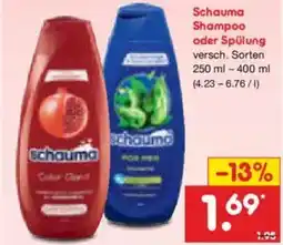 Netto Marken-Discount Schauma Shampoo oder Spülung Angebot