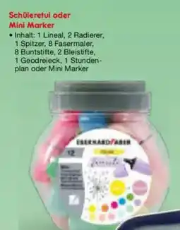 Netto Marken-Discount Schüleretui oder Mini Marker Angebot