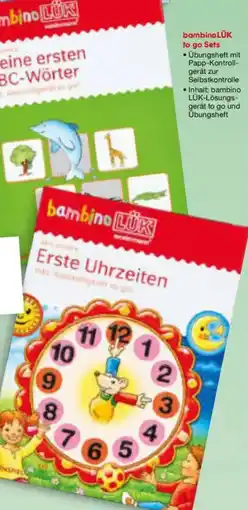 Netto Marken-Discount bambino LÜK to go Sets Angebot