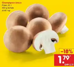 Netto Marken-Discount Champignon braun Angebot