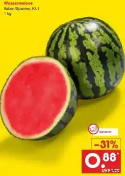 Netto Marken-Discount Wassermelone Angebot