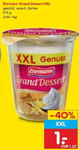 Netto Marken-Discount Ehrmann Grand Dessert XXL Angebot