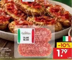 Netto Marken-Discount Italienische Salami-Spezialitäten Angebot
