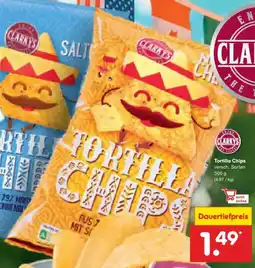Netto Marken-Discount CLARKYS Tortilla Chips Angebot