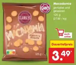 Netto Marken-Discount CLARKYS Macadamia Angebot