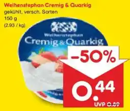 Netto Marken-Discount Weihenstephan Cremig & Quarkig Angebot