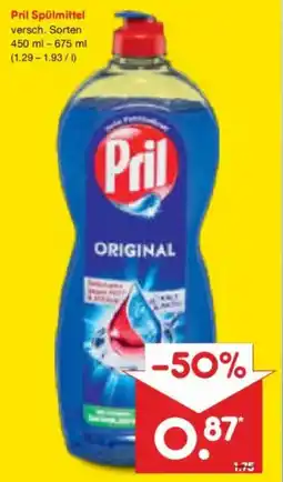 Netto Marken-Discount Pril Spülmittel Angebot