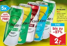 Netto Marken-Discount SCHLOSS Biere Angebot