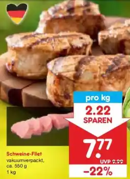 Netto Marken-Discount Schweine-Filet Angebot