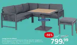 ROLLER Lounge-Set mit Lifttisch Angebot