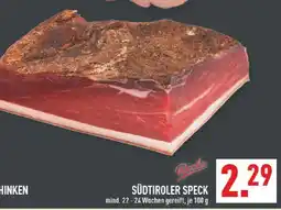 Marktkauf Südtiroler speck Angebot