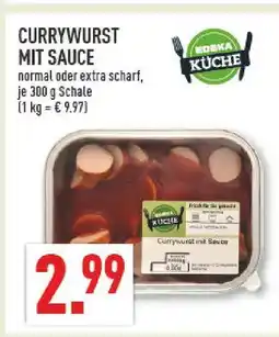 Marktkauf Edeka küche currywurst mit sauce Angebot