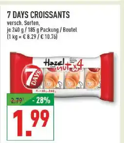 Marktkauf 7 days croissants Angebot