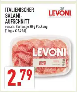 Marktkauf Levoni italienischer salami-aufschnitt Angebot