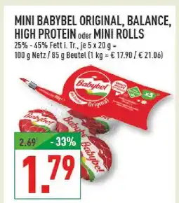 Marktkauf Babybel original Angebot