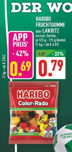Marktkauf Haribo fruchtgummi Angebot