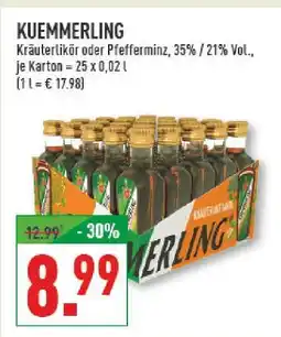 Marktkauf Kuemmerling kräuterlikör Angebot